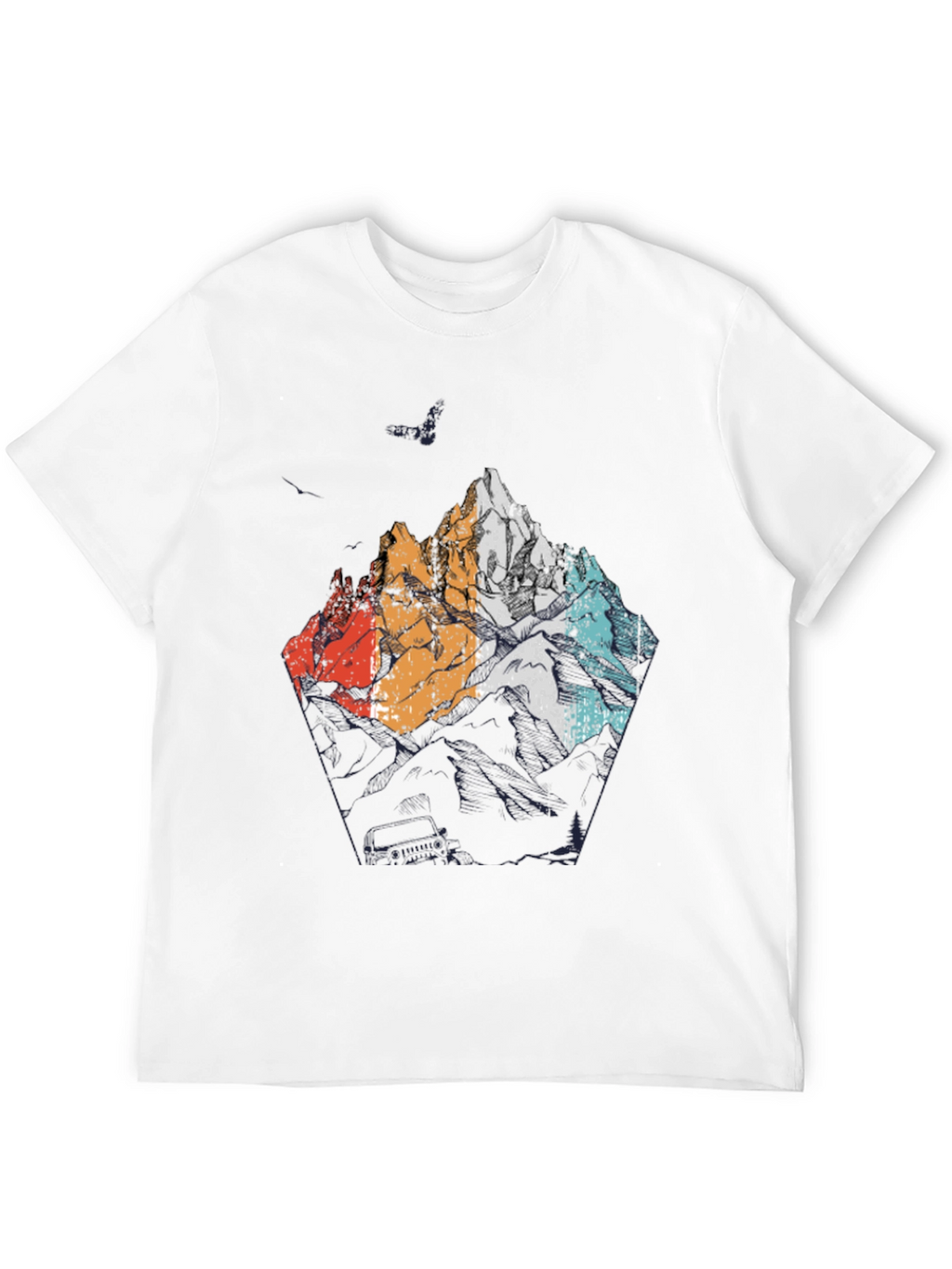 Mountain Graphic Tee - Adventure Awaits