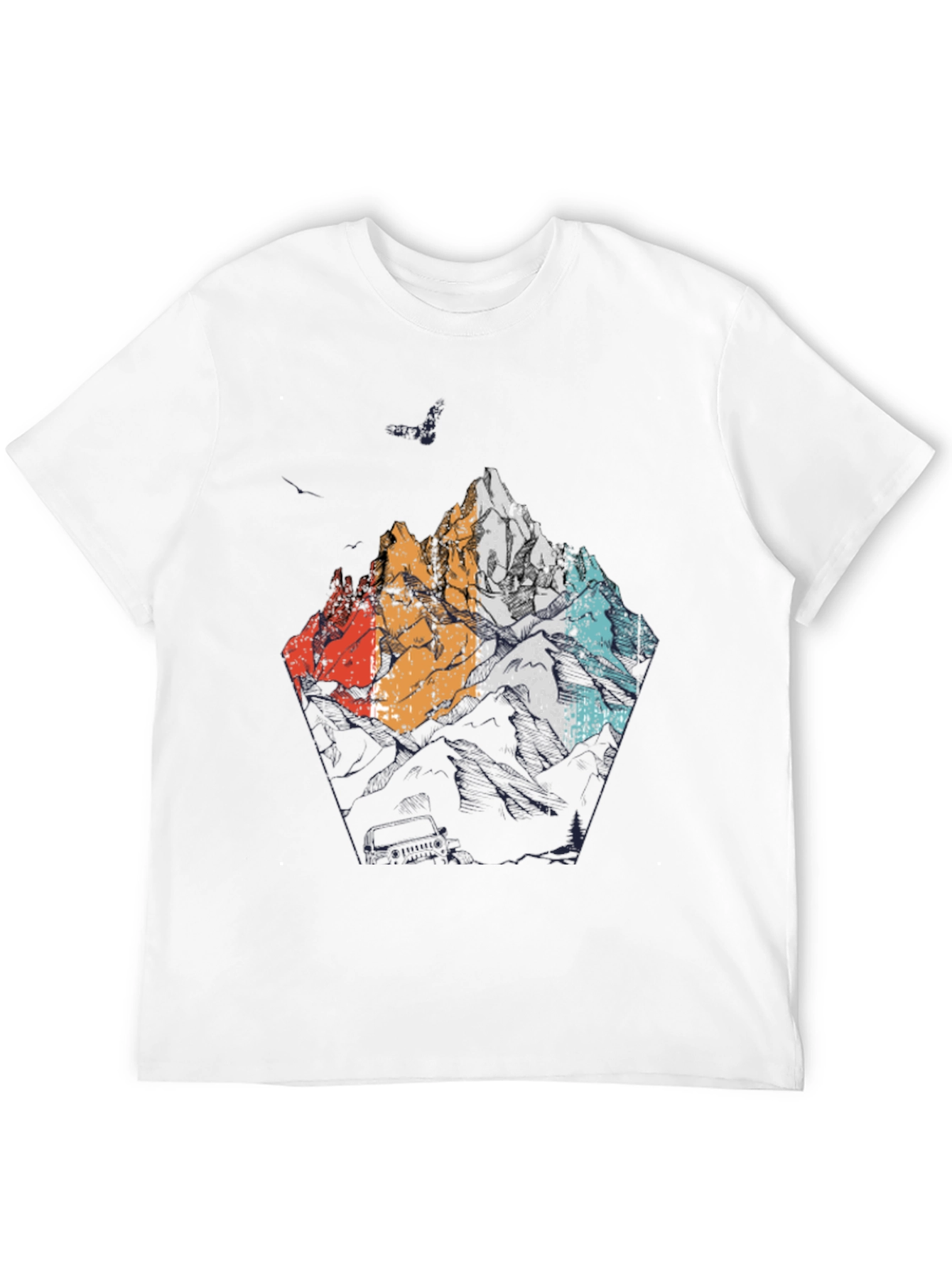 Mountain Graphic Tee - Adventure Awaits