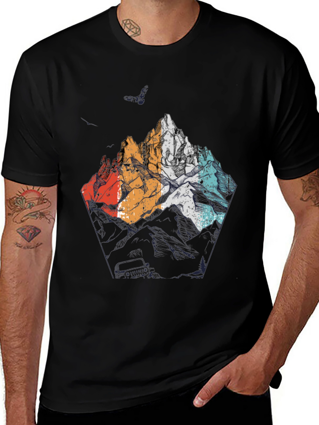 Mountain Graphic Tee - Adventure Awaits