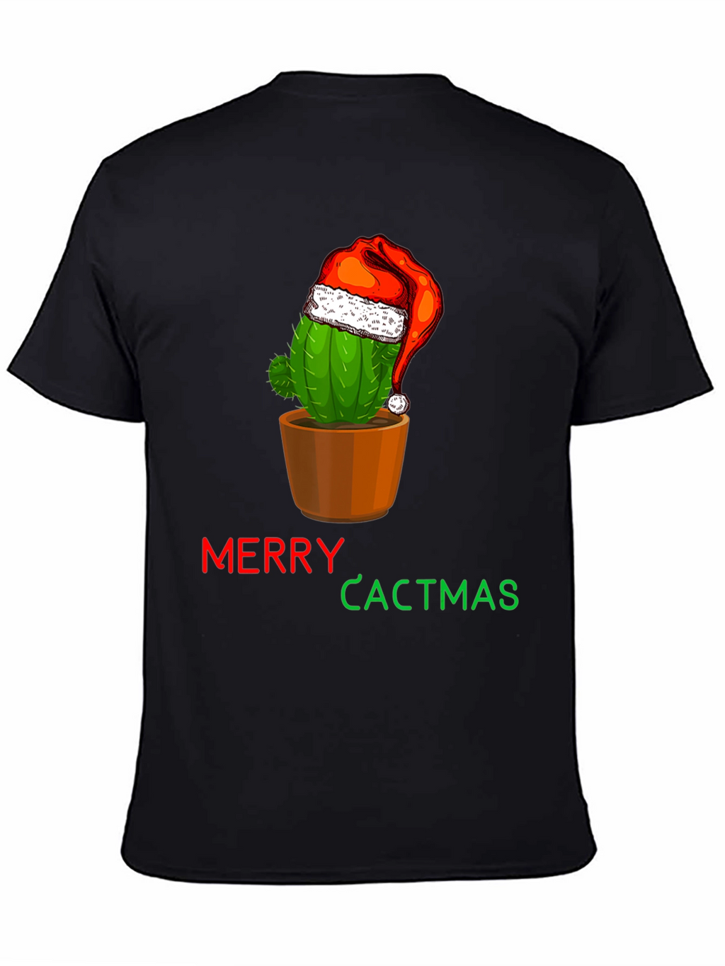 Merry Cactmas T-Shirt - Holiday Cactus Tee