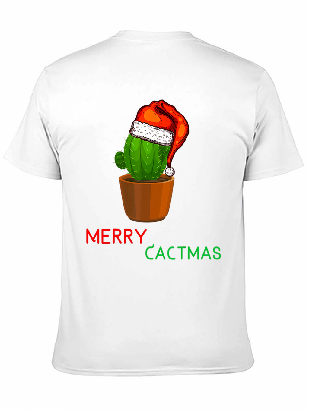Merry Cactmas T-Shirt - Holiday Cactus Tee