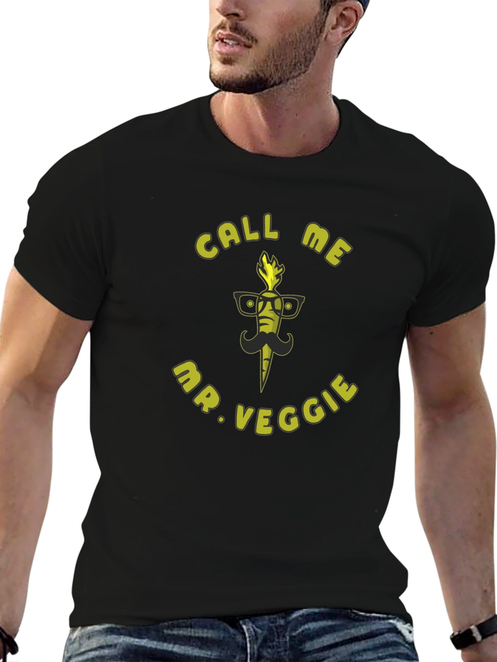 Mr. Veggie Carrot Graphic Tee