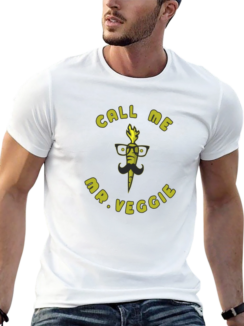Mr. Veggie Carrot Graphic Tee