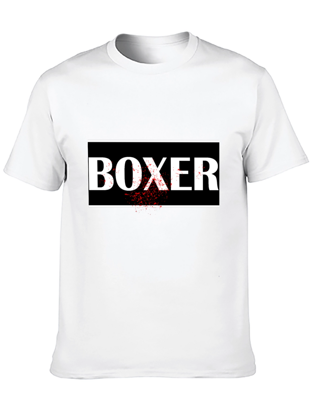 BOXER Graphic Tee - Stylish Black Cotton T-Shirt
