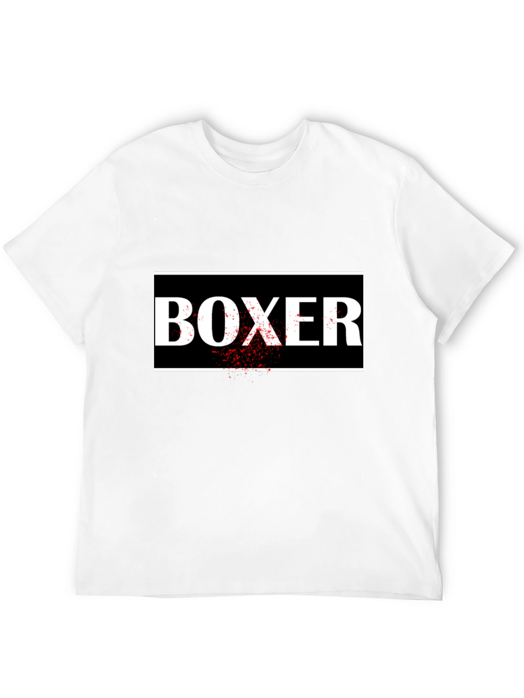 BOXER Graphic Tee - Stylish Black Cotton T-Shirt