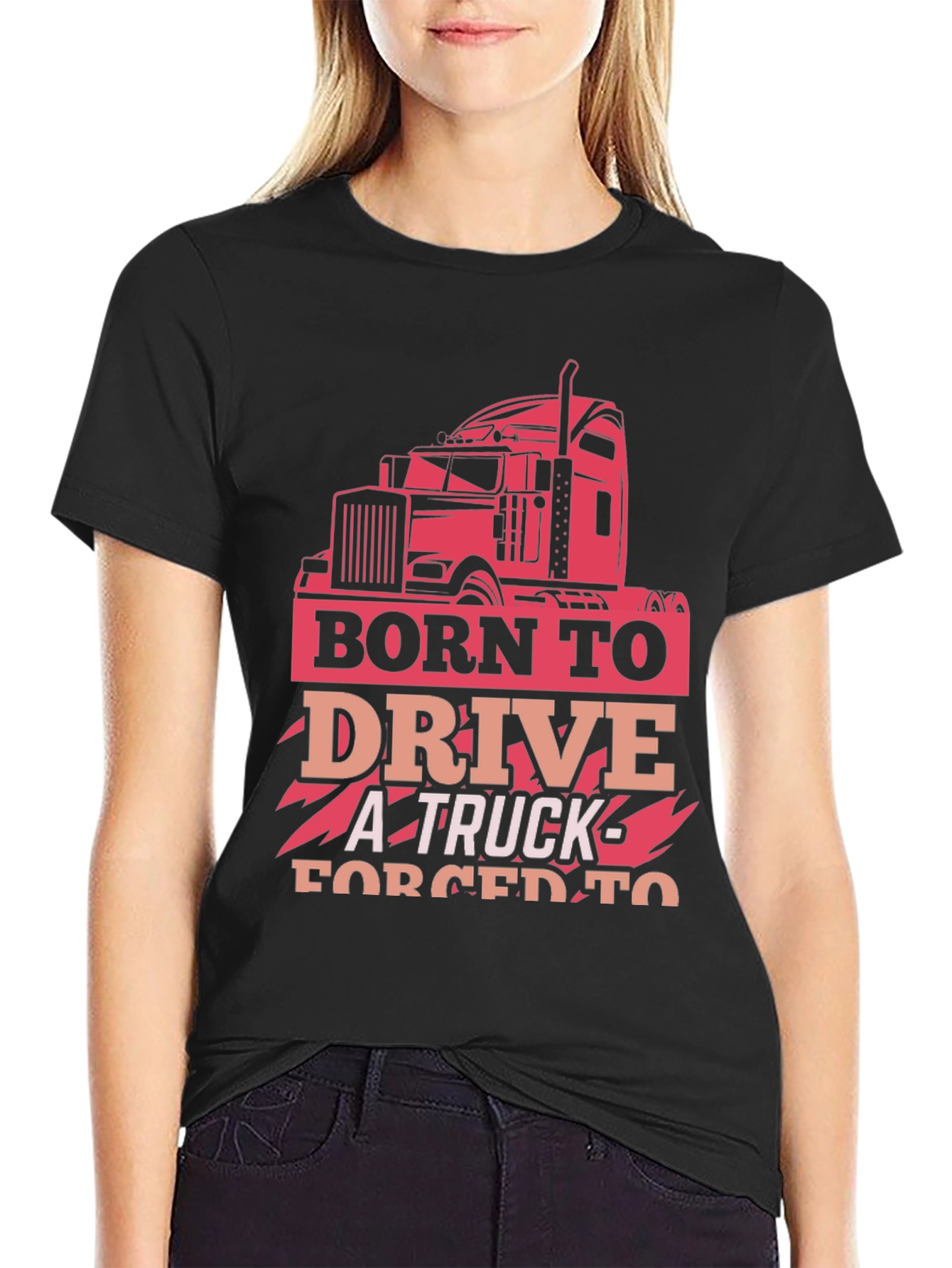 Born to Drive Trucker T-Shirt