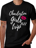 Charleston Girls Trip 2022 Black T-Shirt