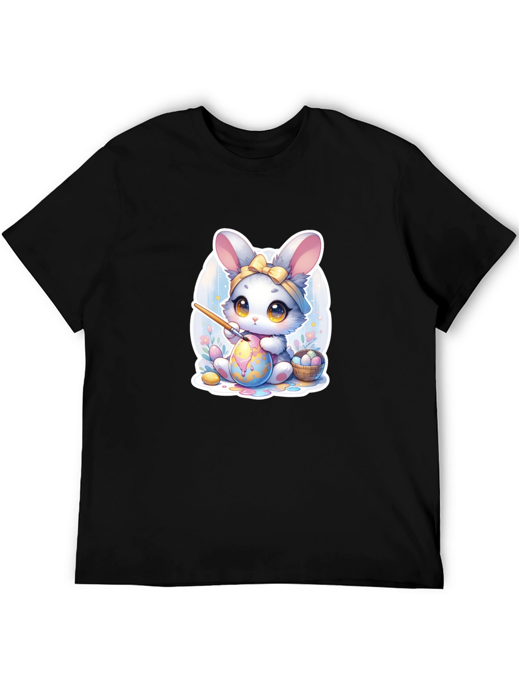Easter Bunny Painting Eggs T-Shirt