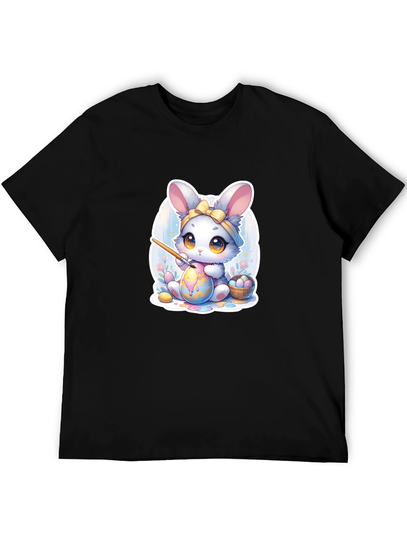 Easter Bunny Painting Eggs T-Shirt