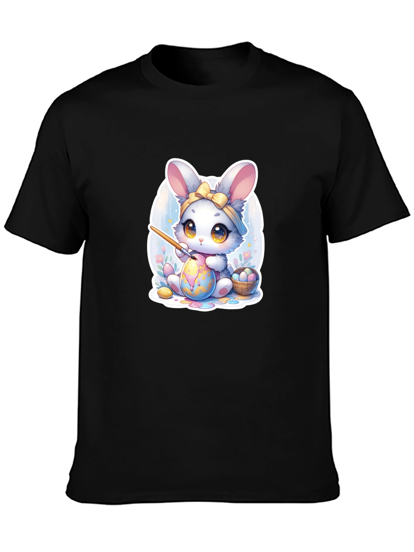 Easter Bunny Painting Eggs T-Shirt