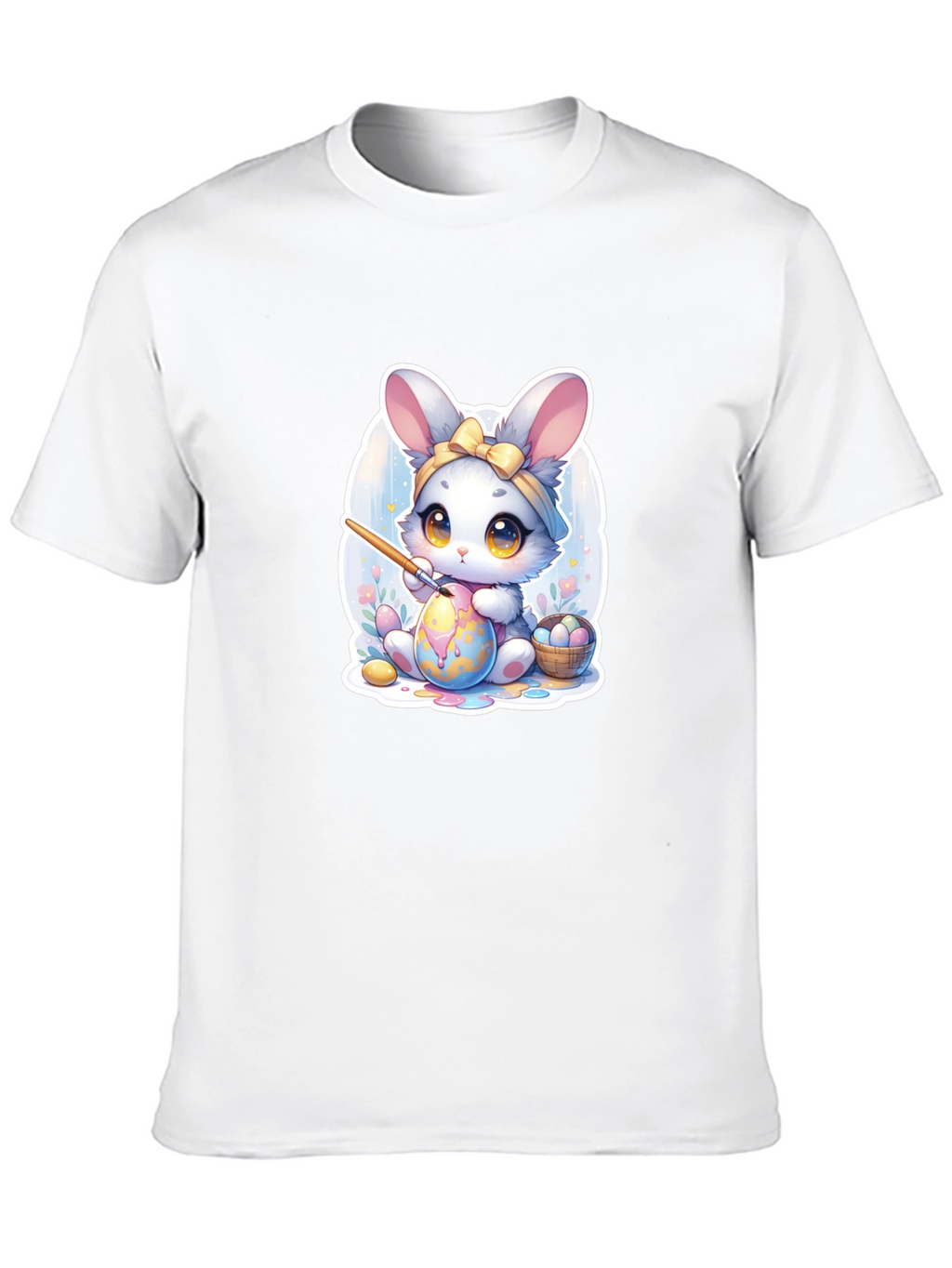 Easter Bunny Painting Eggs T-Shirt