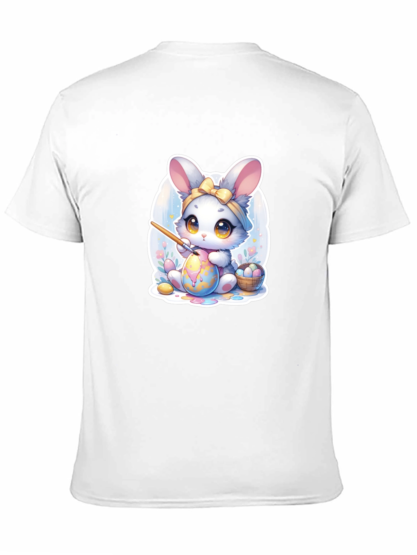 Easter Bunny Painting Eggs T-Shirt