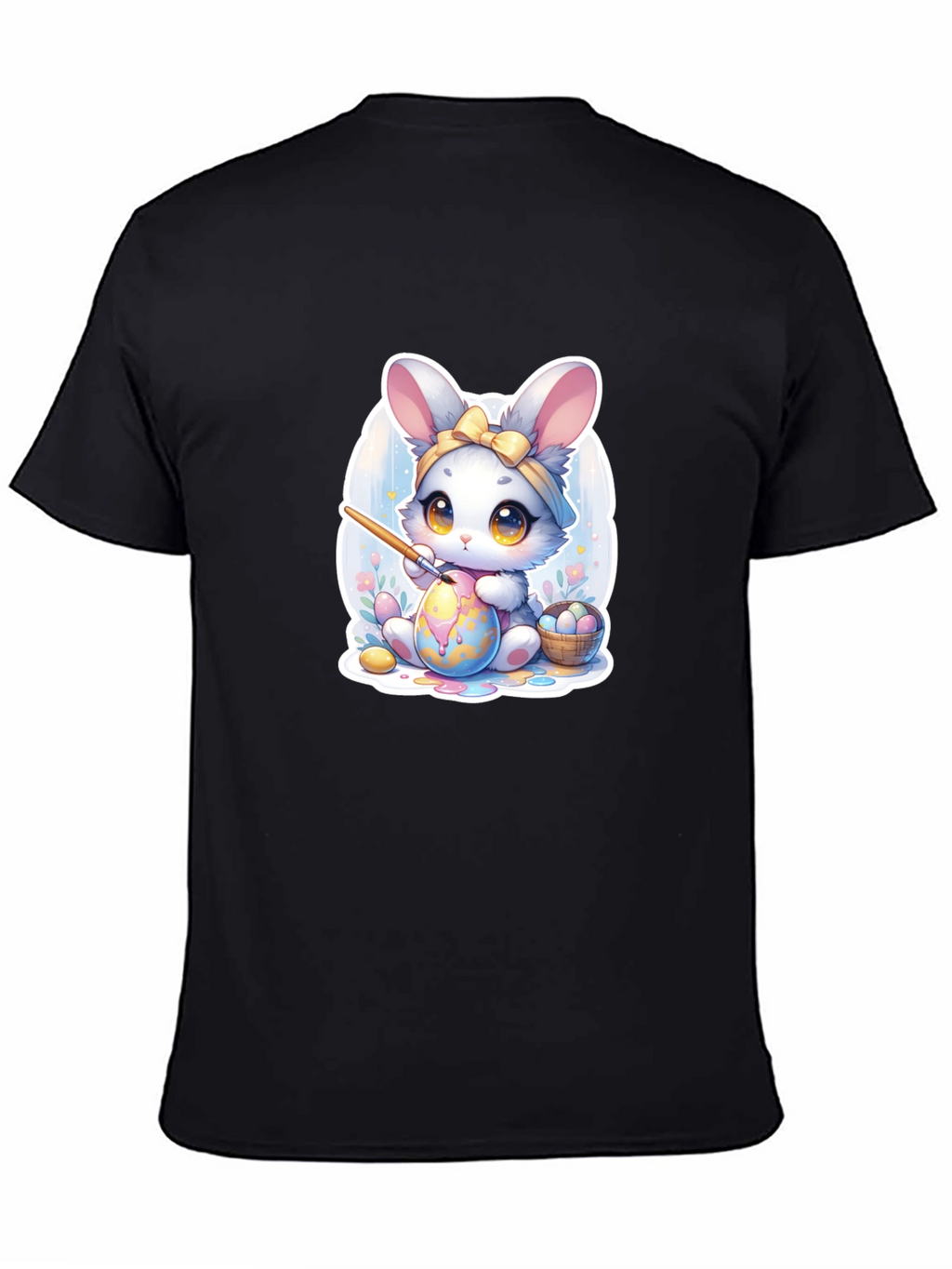 Easter Bunny Painting Eggs T-Shirt