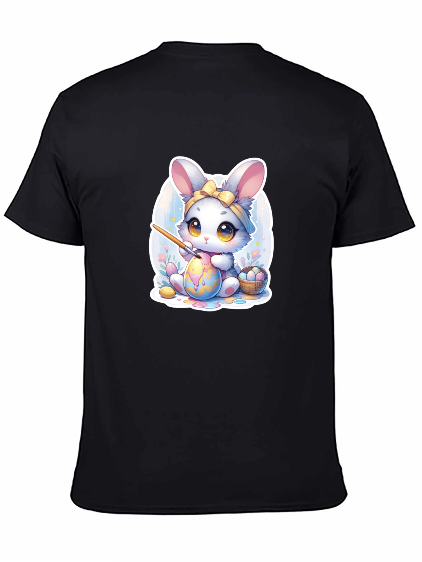 Easter Bunny Painting Eggs T-Shirt