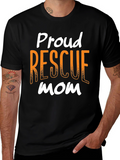 Proud Rescue Mom T-Shirt