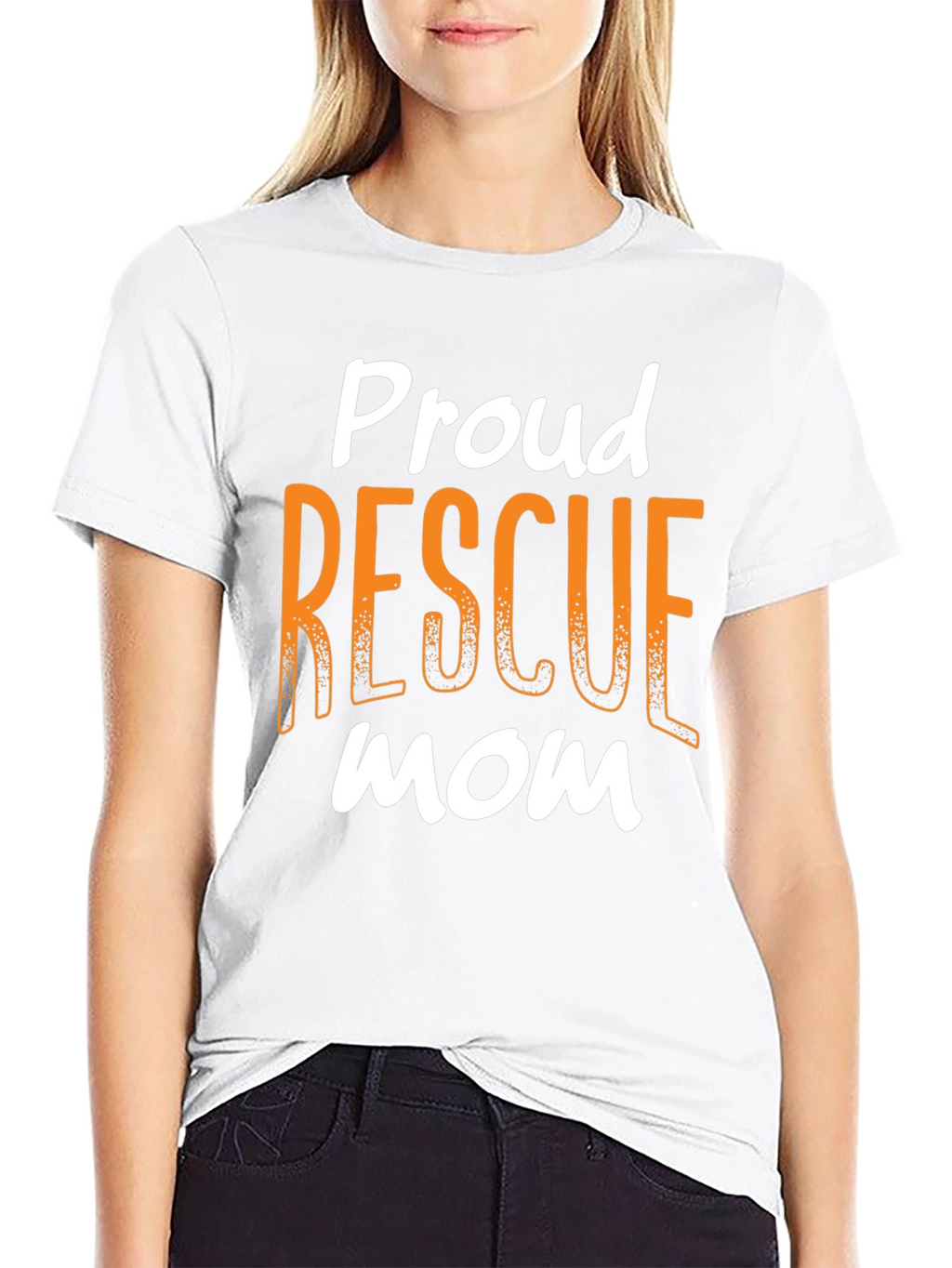 Proud Rescue Mom T-Shirt