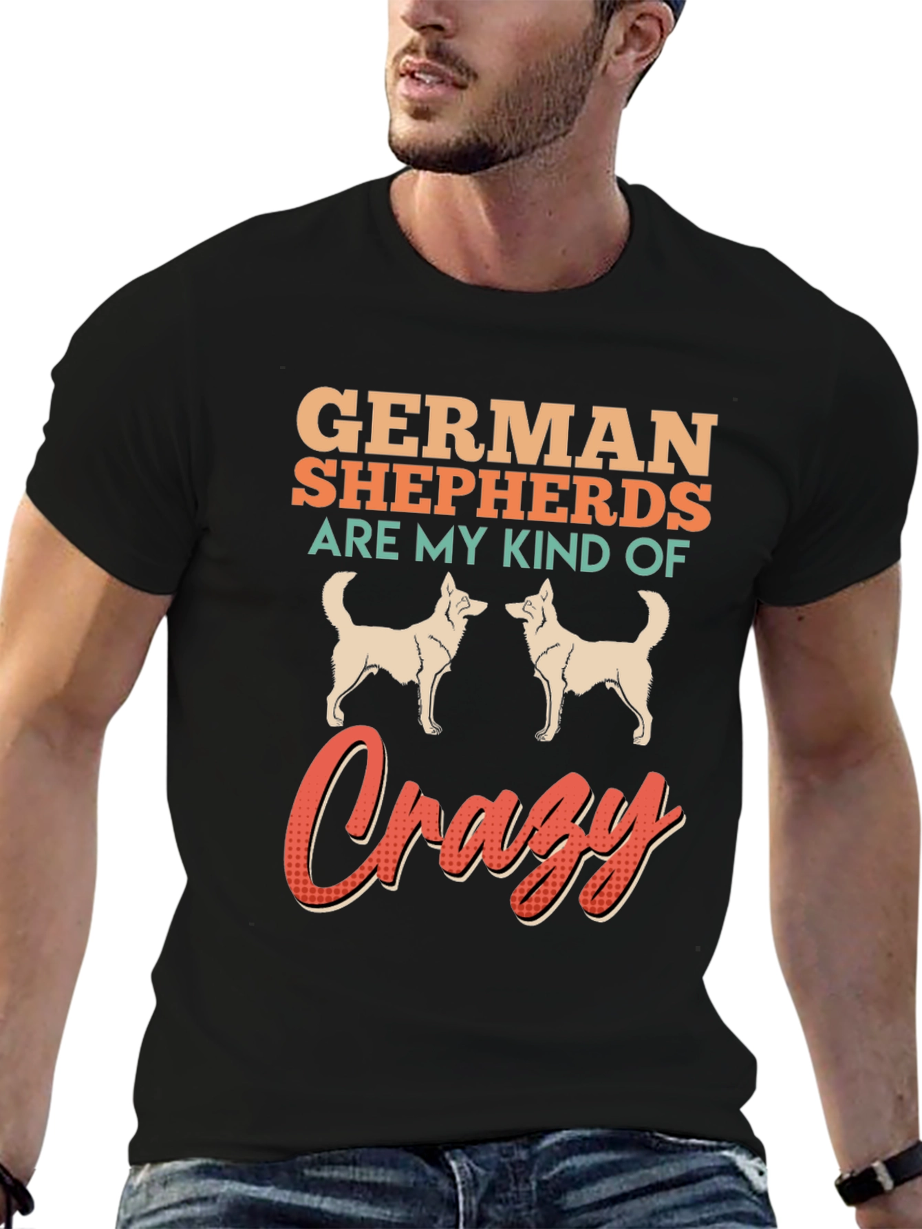 German Shepherd Crazy T-Shirt