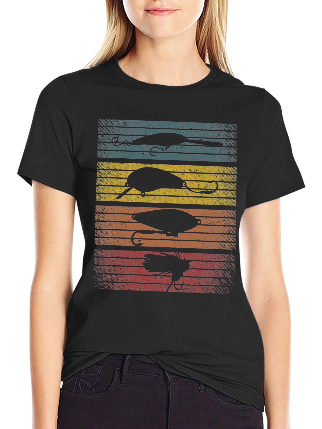 Vintage Fishing Lures Graphic Tee