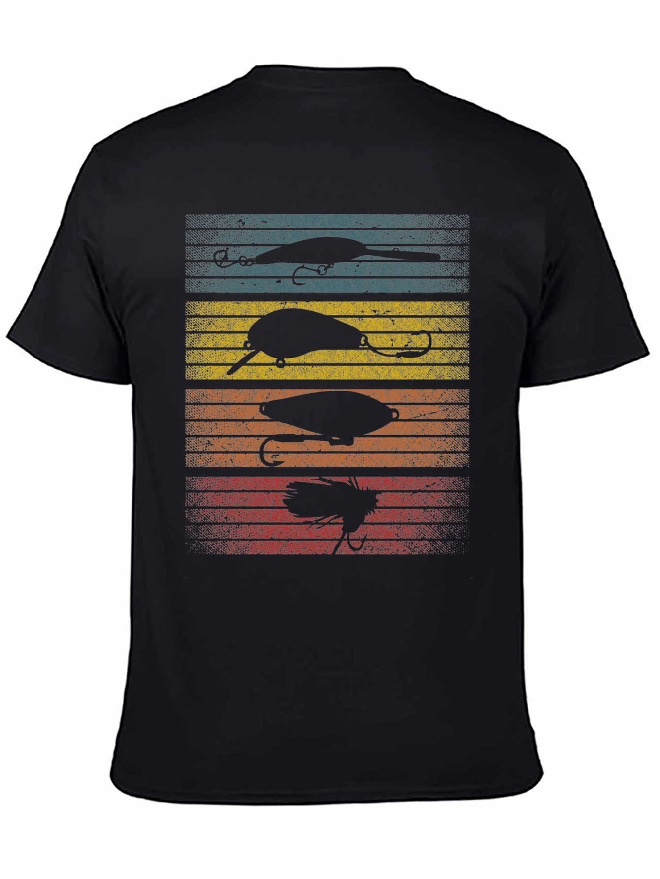 Vintage Fishing Lures Graphic Tee