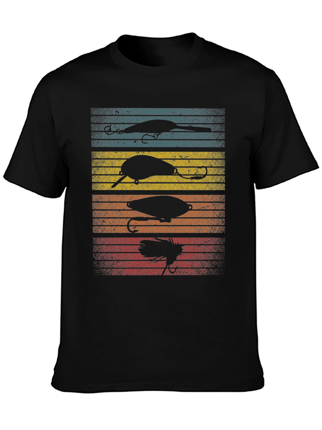 Vintage Fishing Lures Graphic Tee