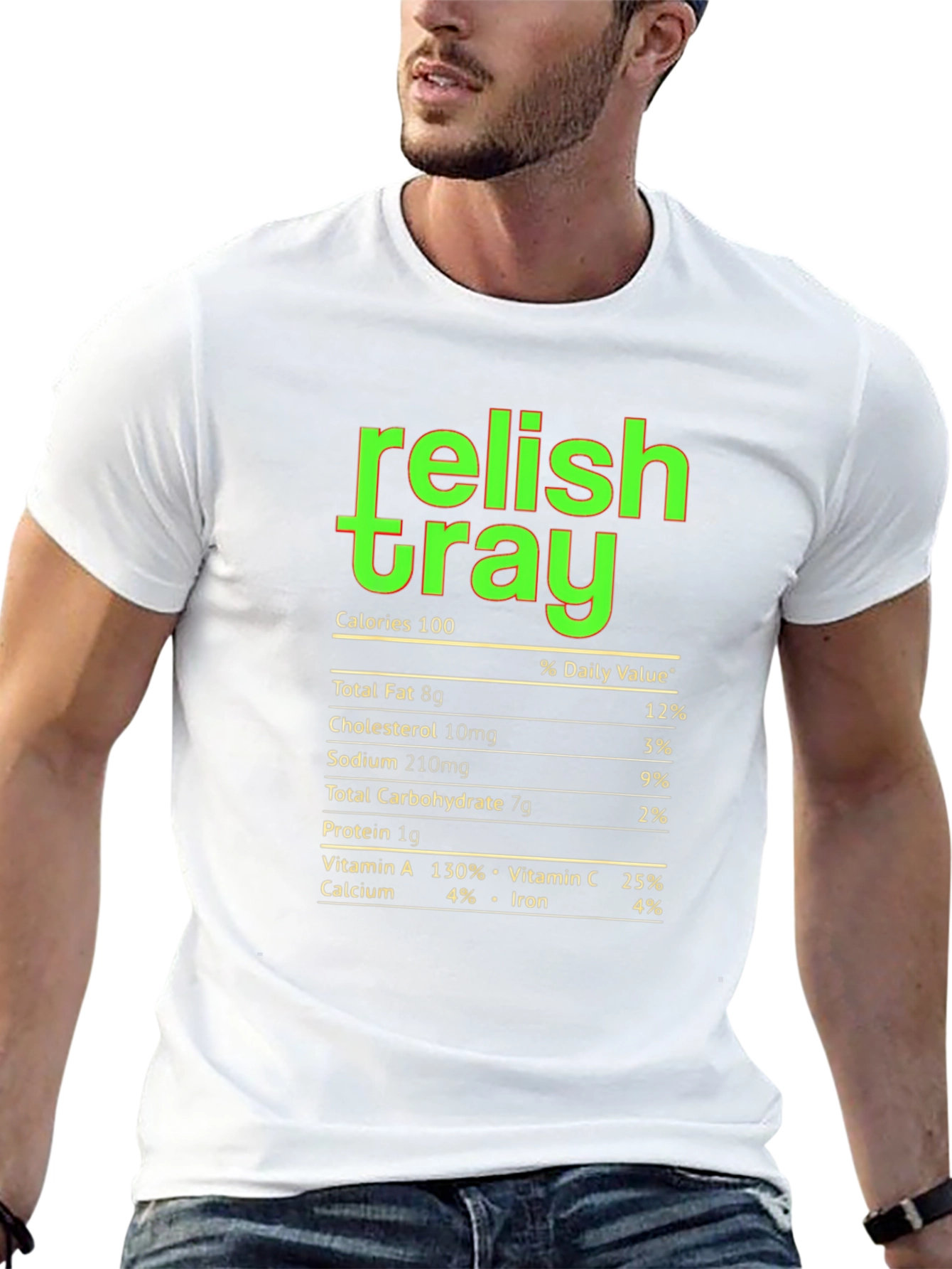 Relish Tray Nutrition Facts Graphic Tee