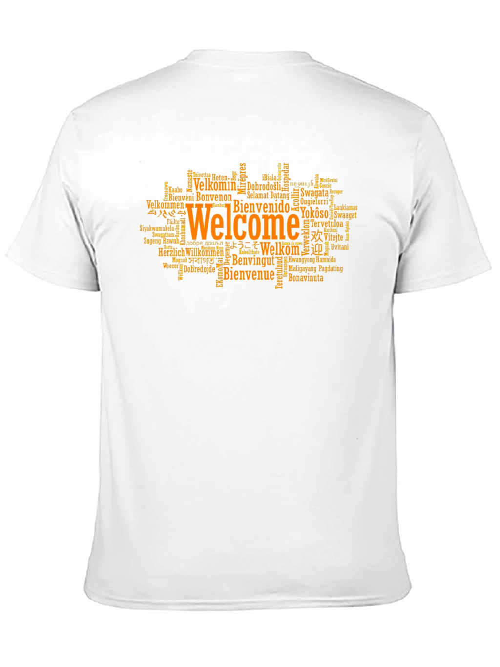 Welcome Around The World Graphic T-Shirt