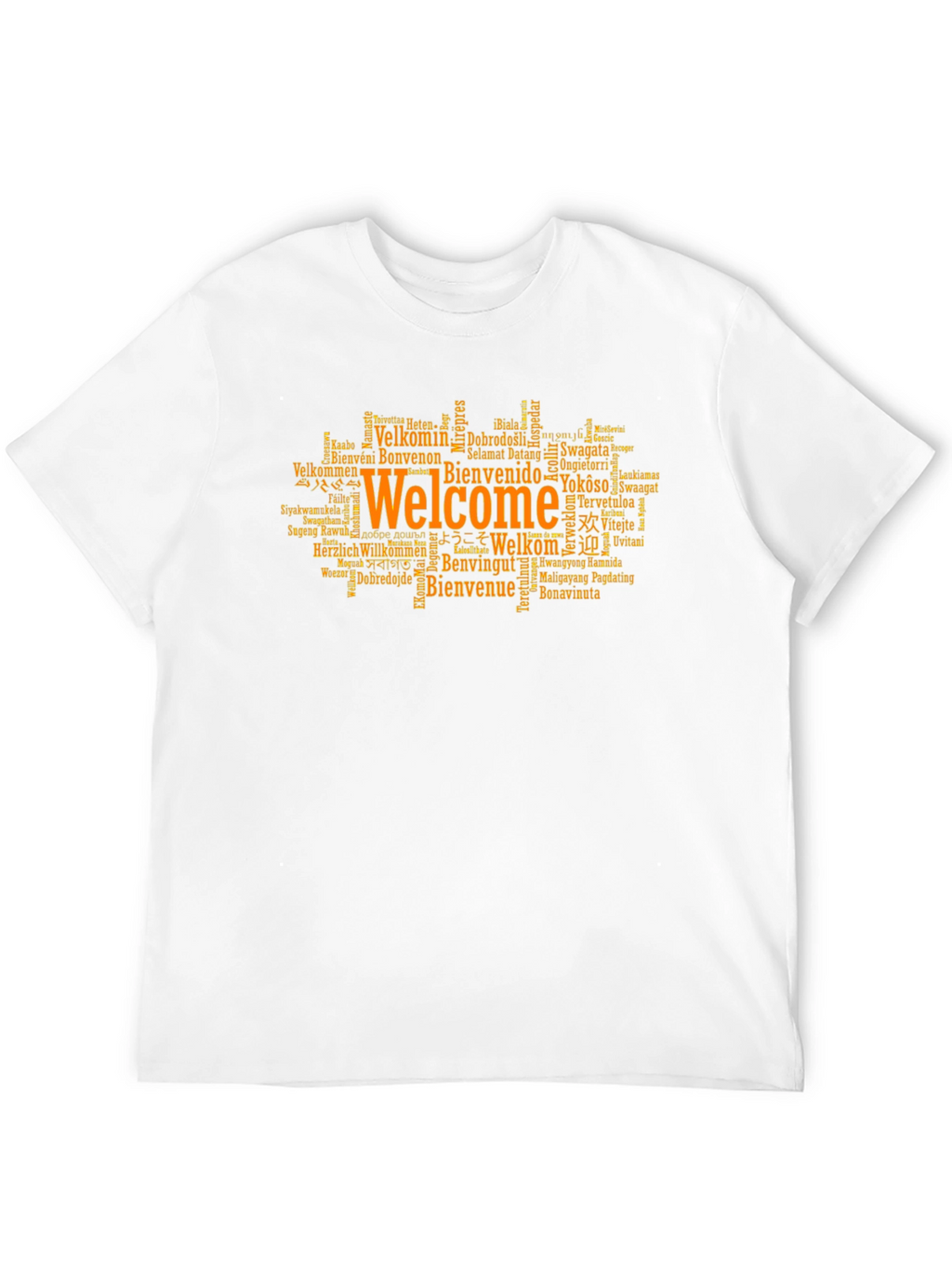 Welcome Around The World Graphic T-Shirt