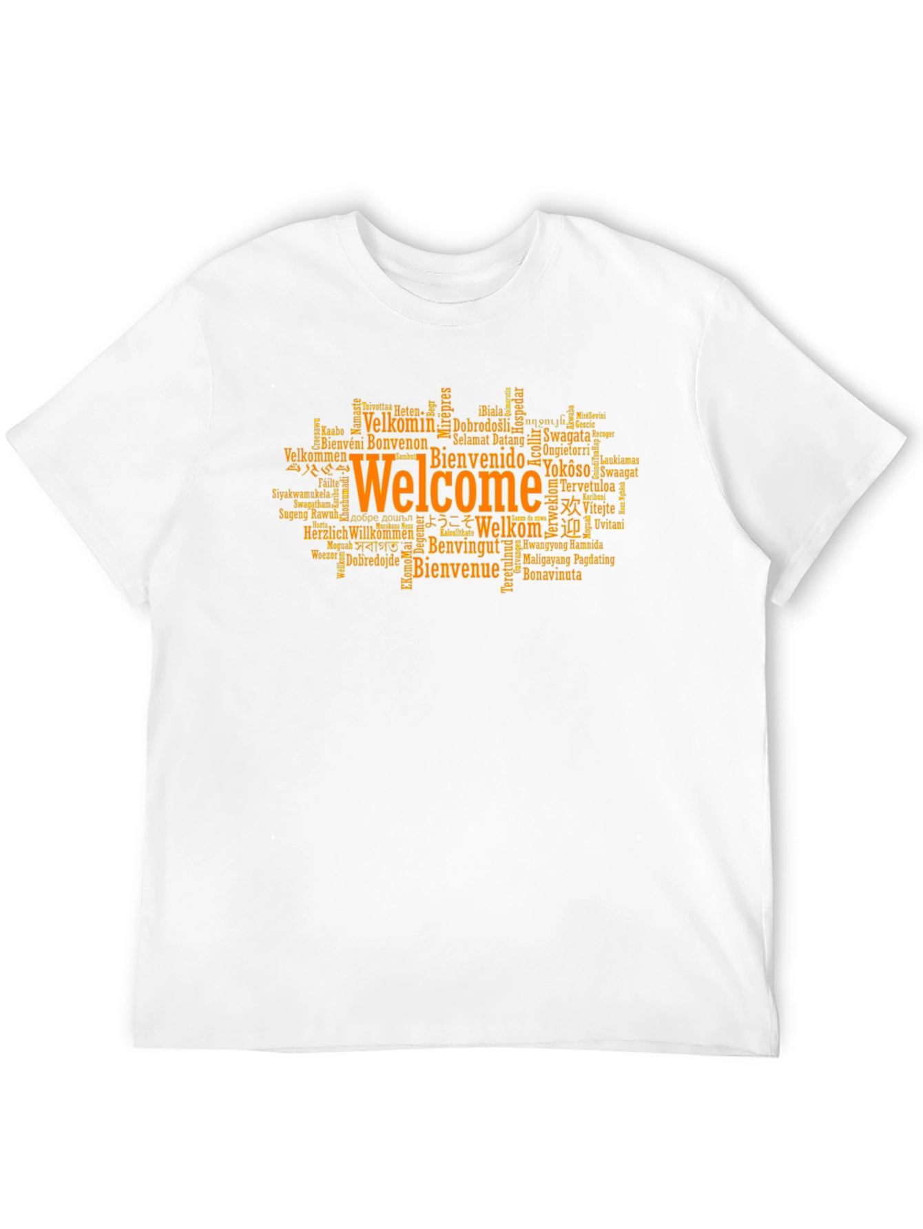 Welcome Around The World Graphic T-Shirt