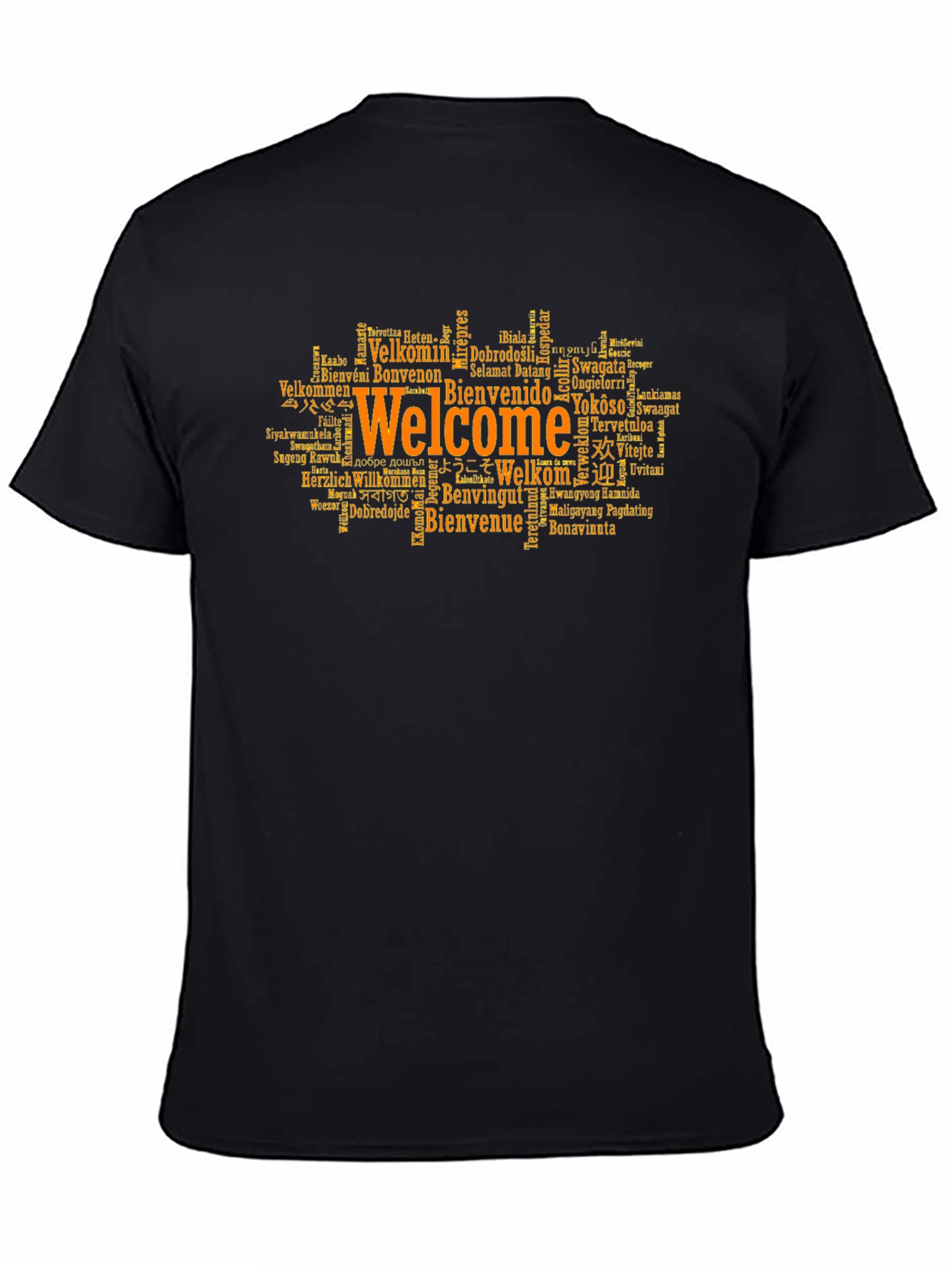 Welcome Around The World Graphic T-Shirt