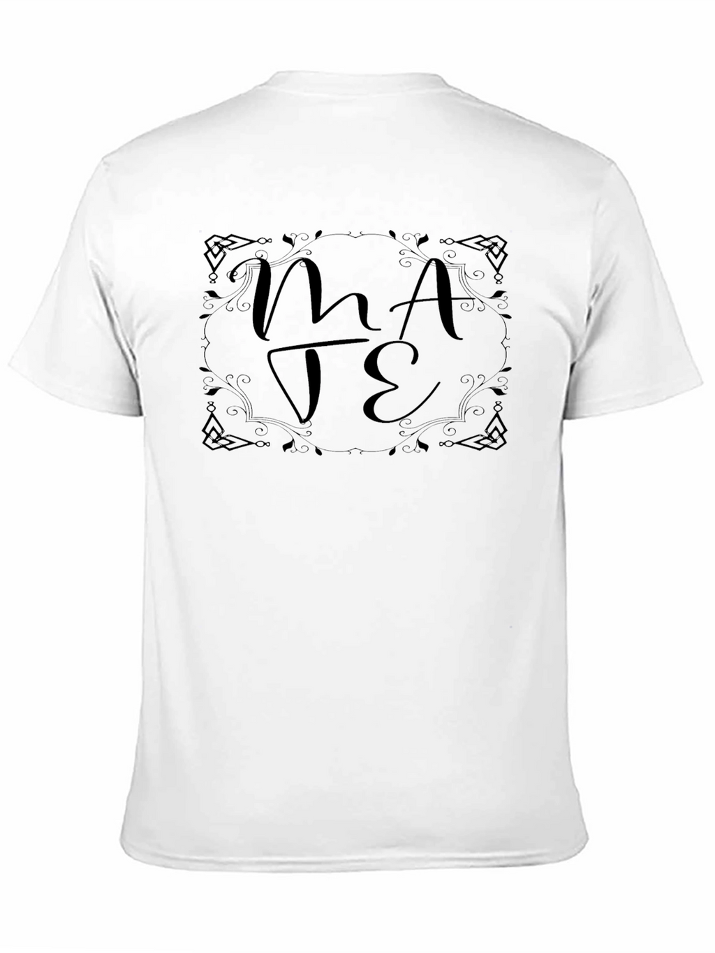 Mate Celtic Lettered Graphic Tee - Black