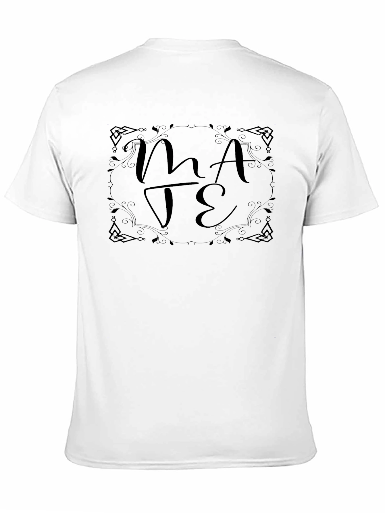 Mate Celtic Lettered Graphic Tee - Black