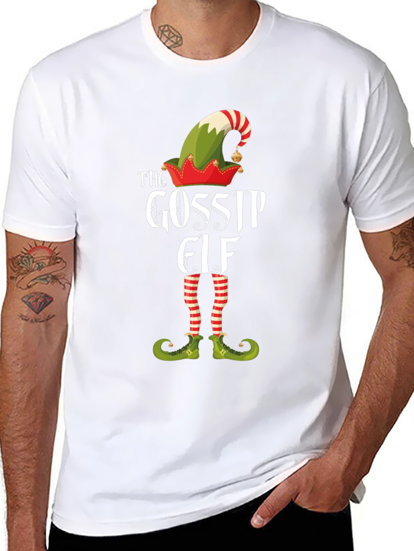 Gossip Elf Holiday T-Shirt