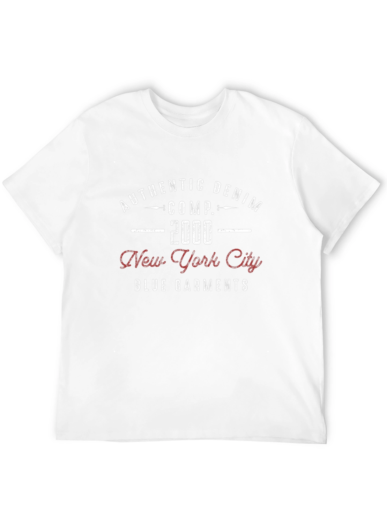 Authentic Denim Graphic Tee - New York City