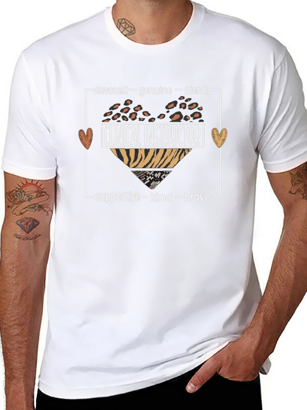 Clinical Instructor Tee - Devoted Genuine Friendly