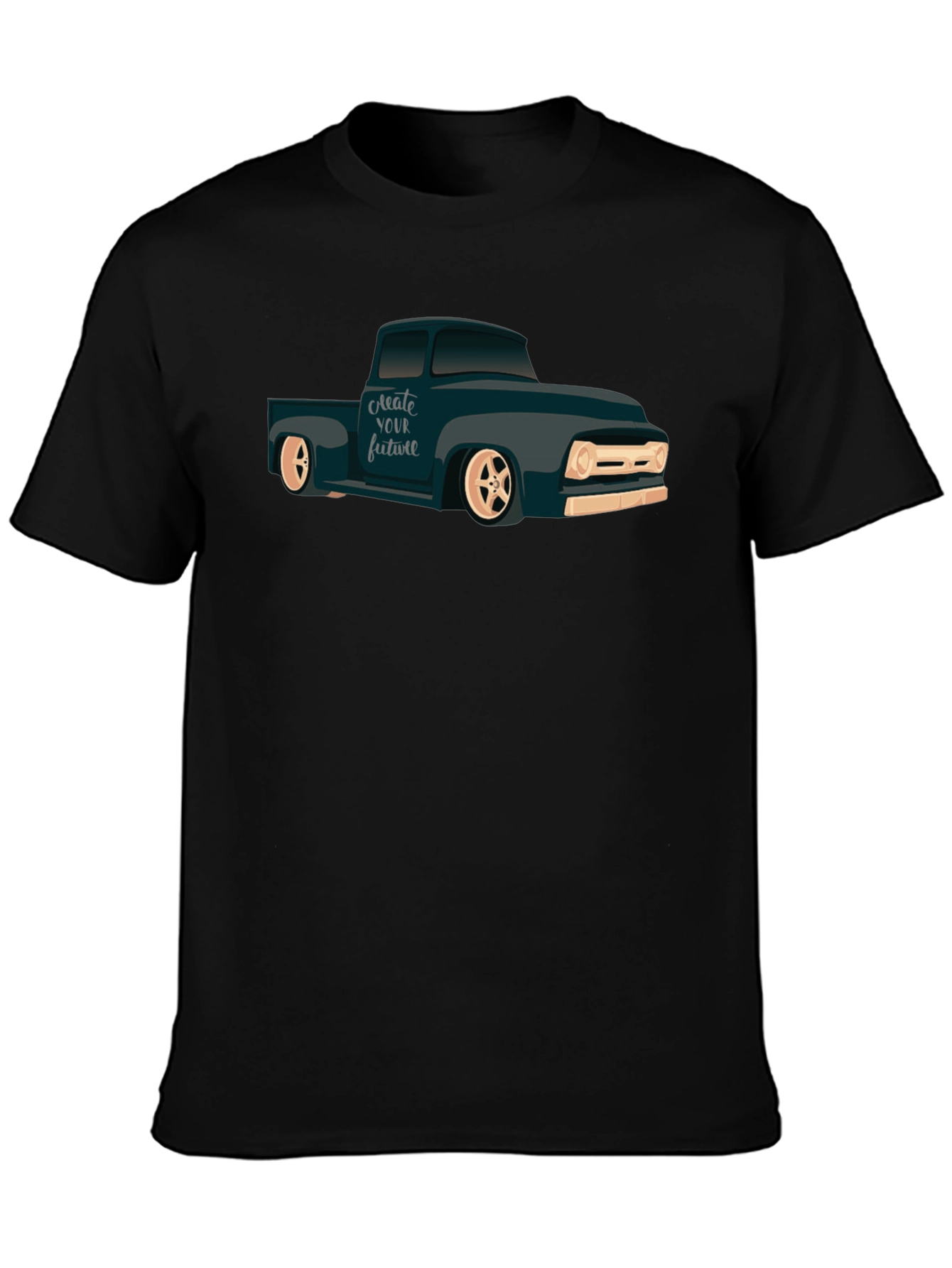 Classic Truck Graphic T-Shirt - Create Your Future