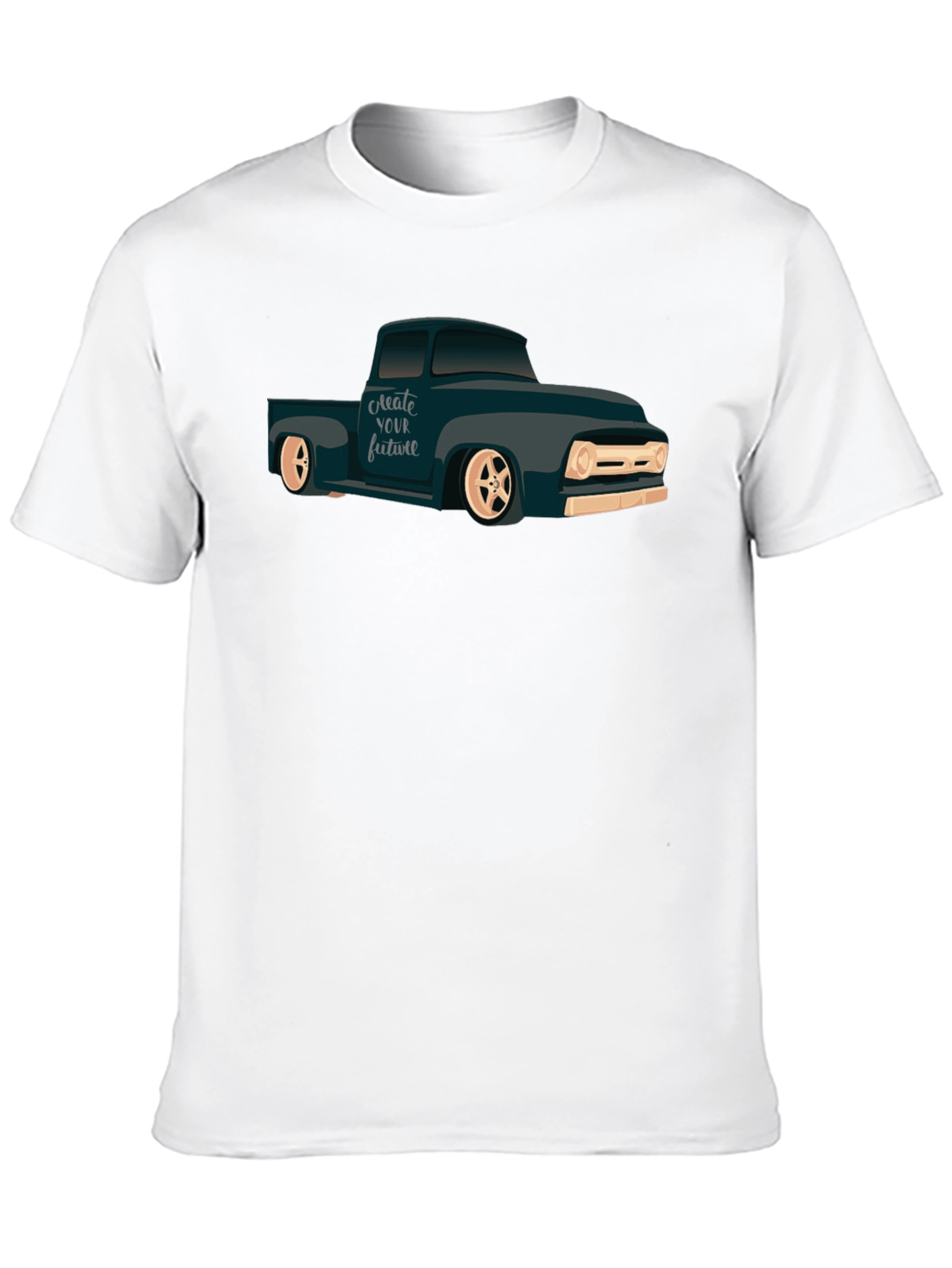 Classic Truck Graphic T-Shirt - Create Your Future