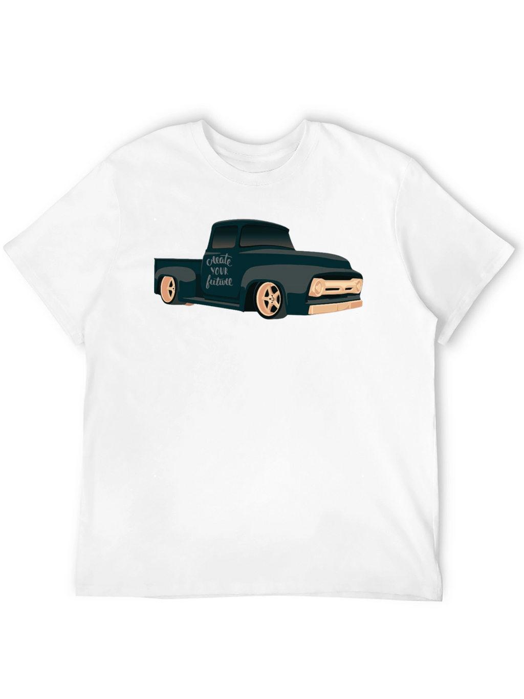 Classic Truck Graphic T-Shirt - Create Your Future