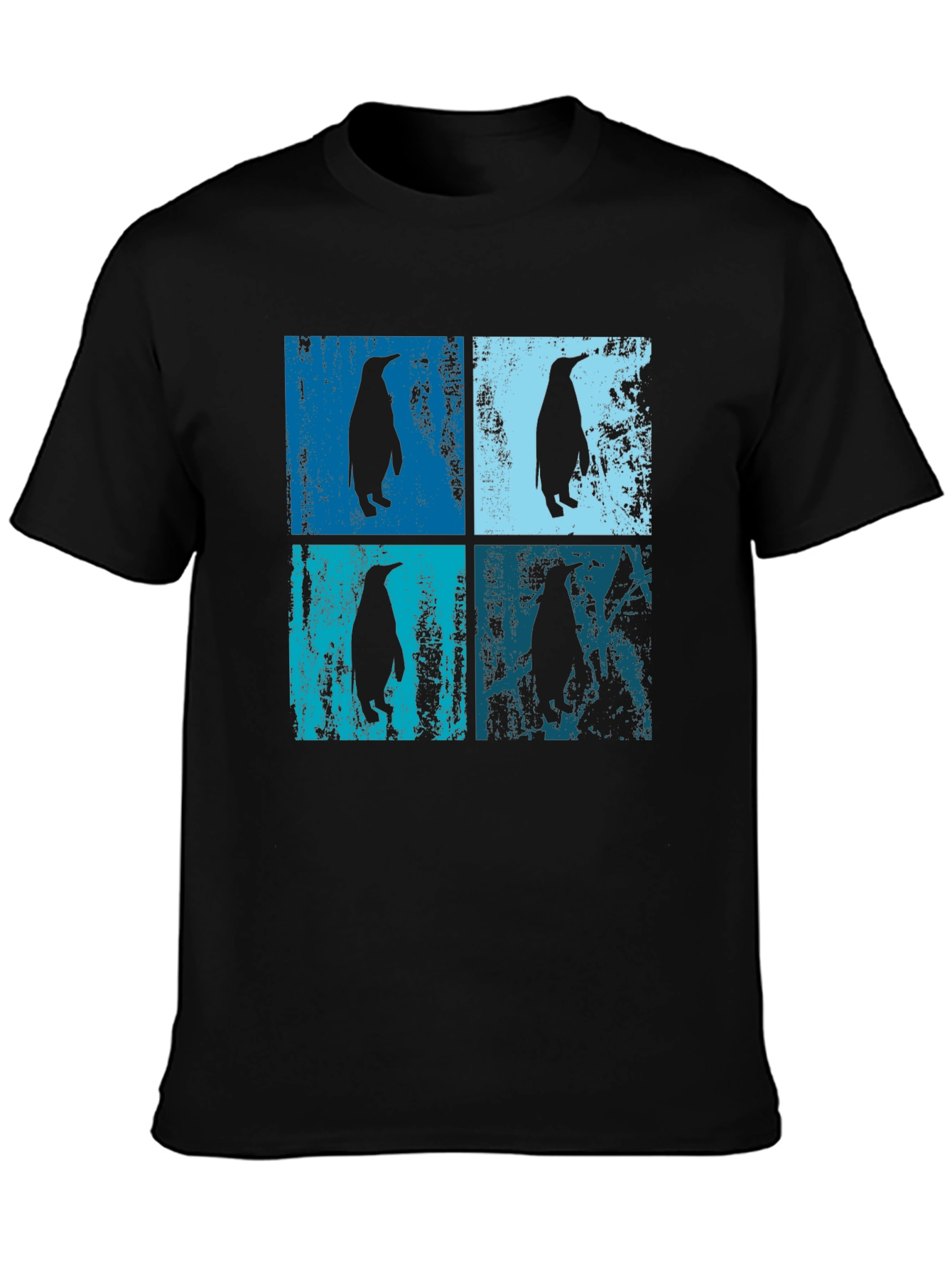 Penguin Pop Art Graphic Tee - Cool & Unique Design
