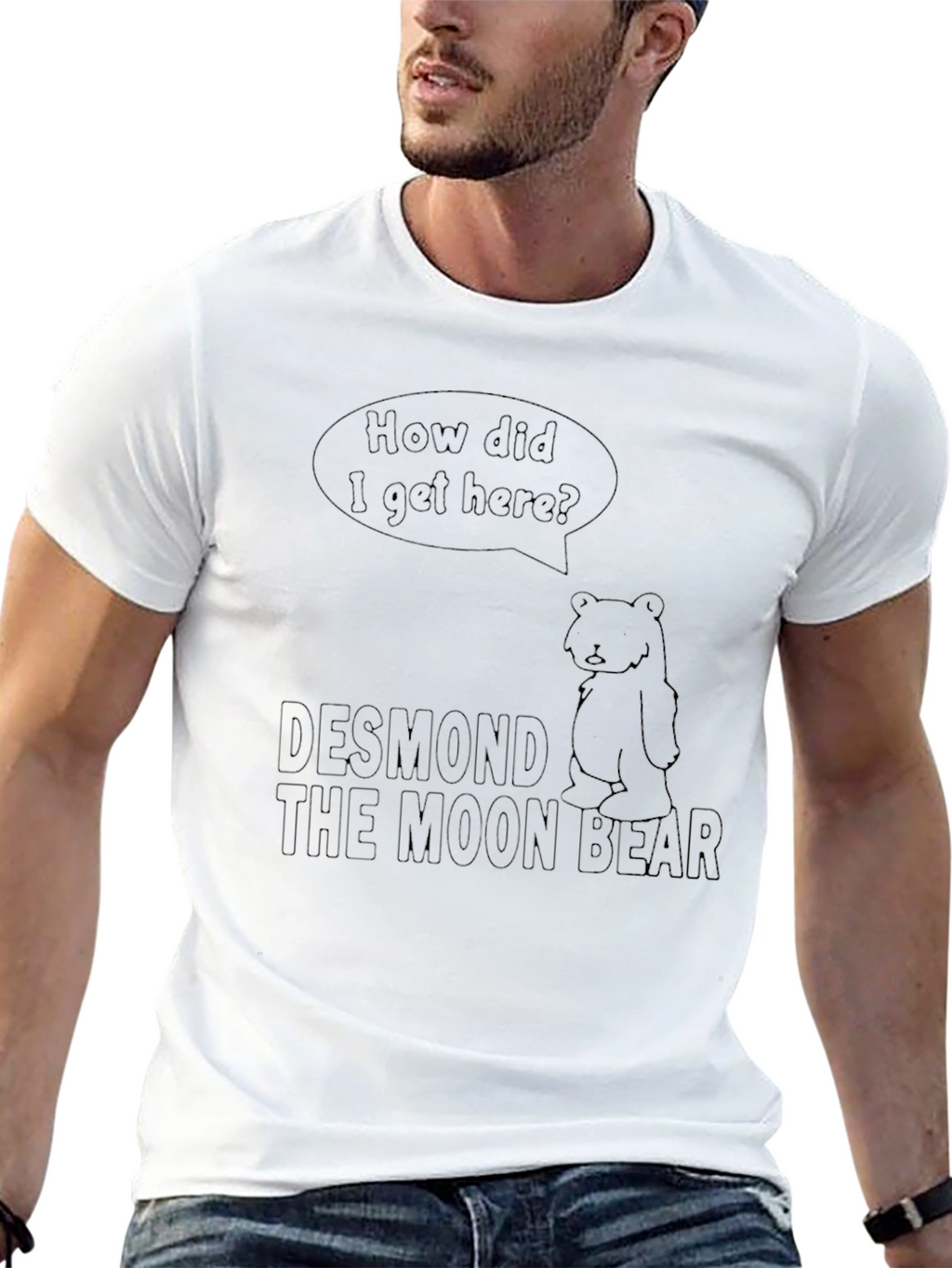 Desmond the Moon Bear Graphic Tee