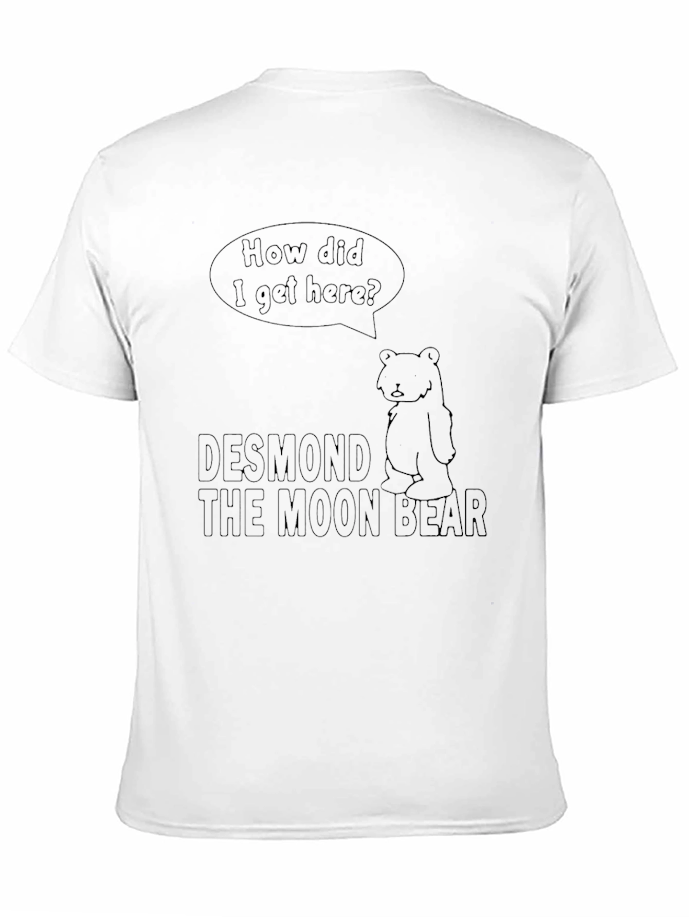 Desmond the Moon Bear Graphic Tee
