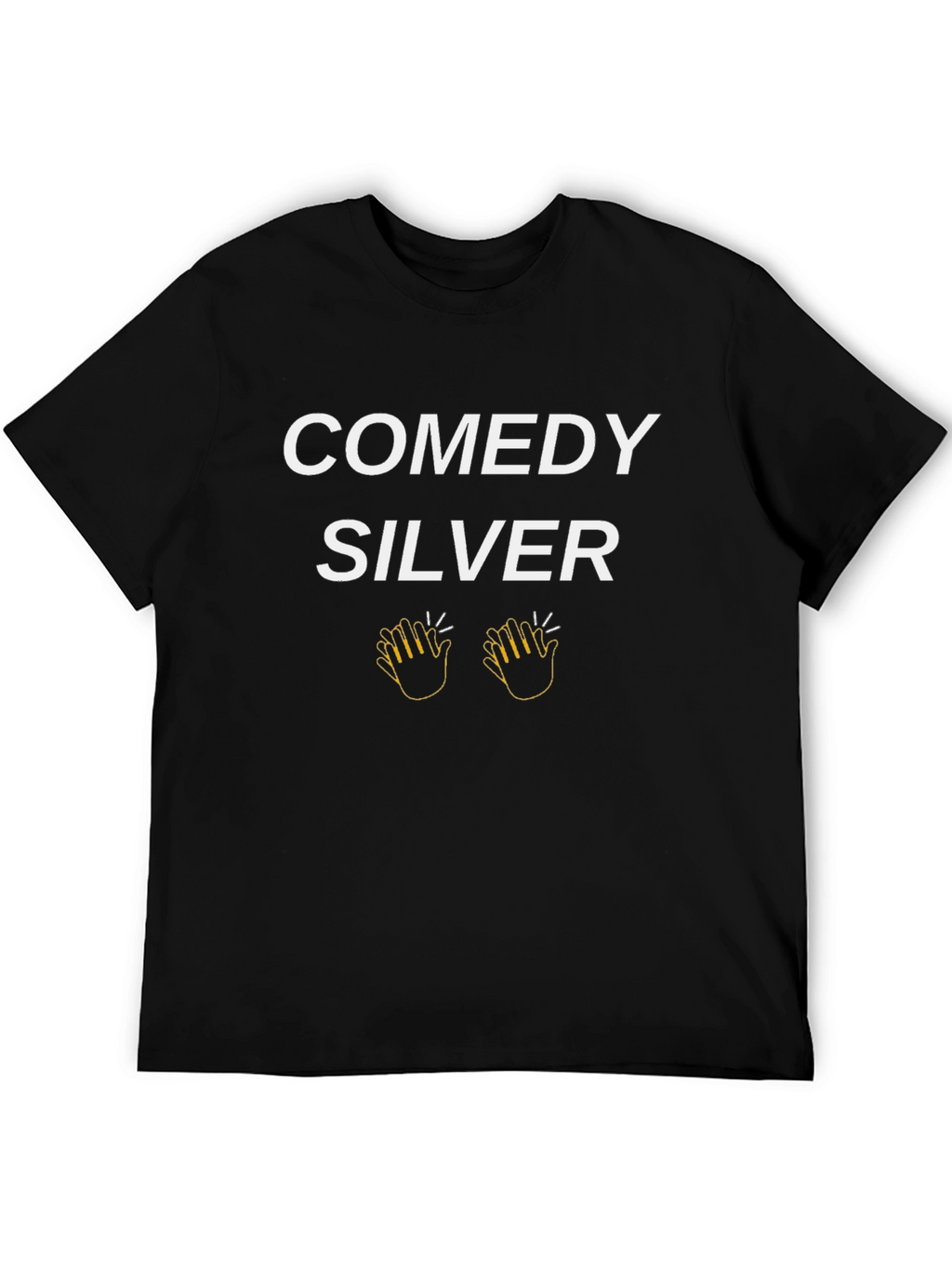 Comedy Silver Graphic Tee