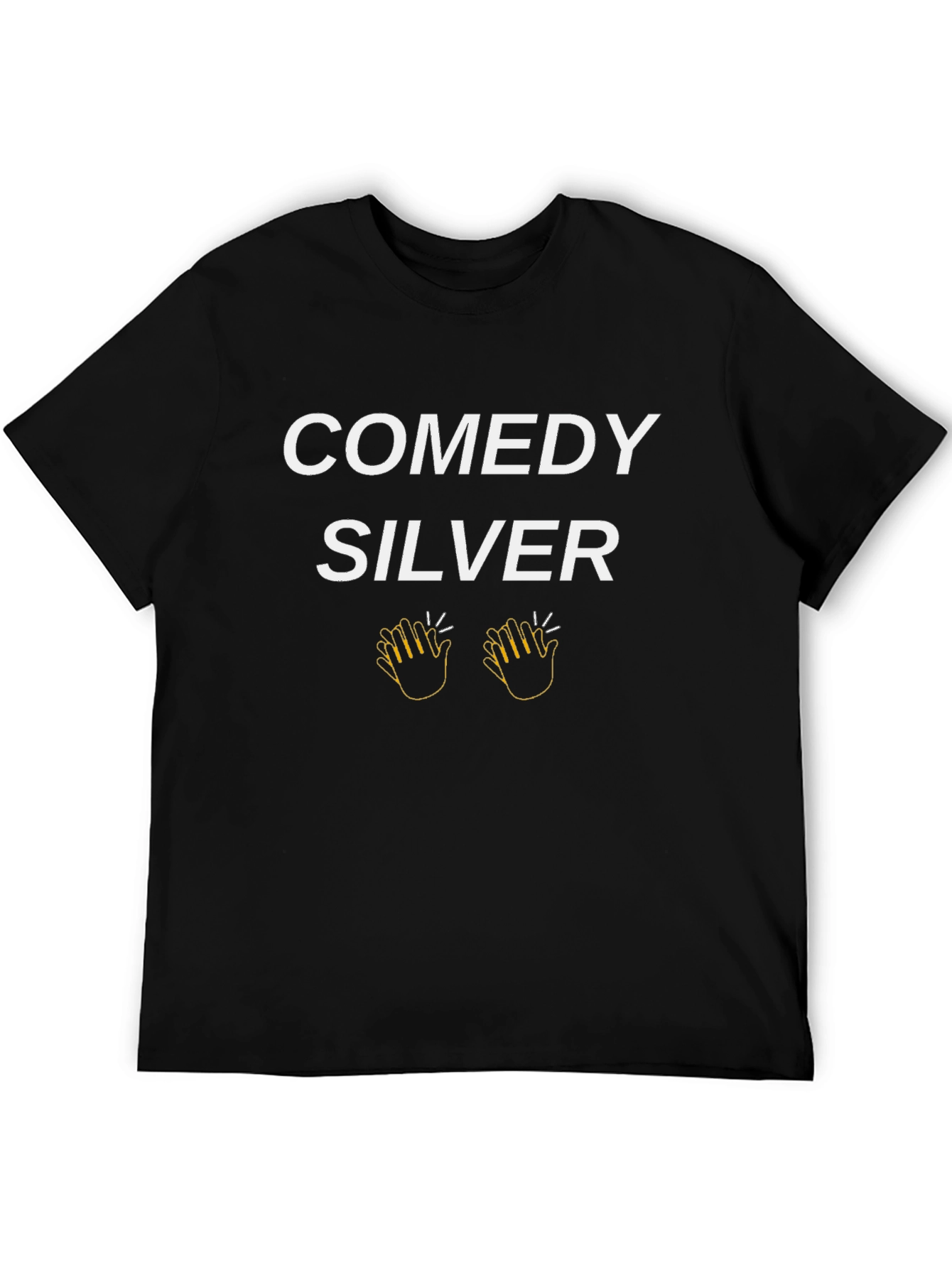 Comedy Silver Graphic Tee