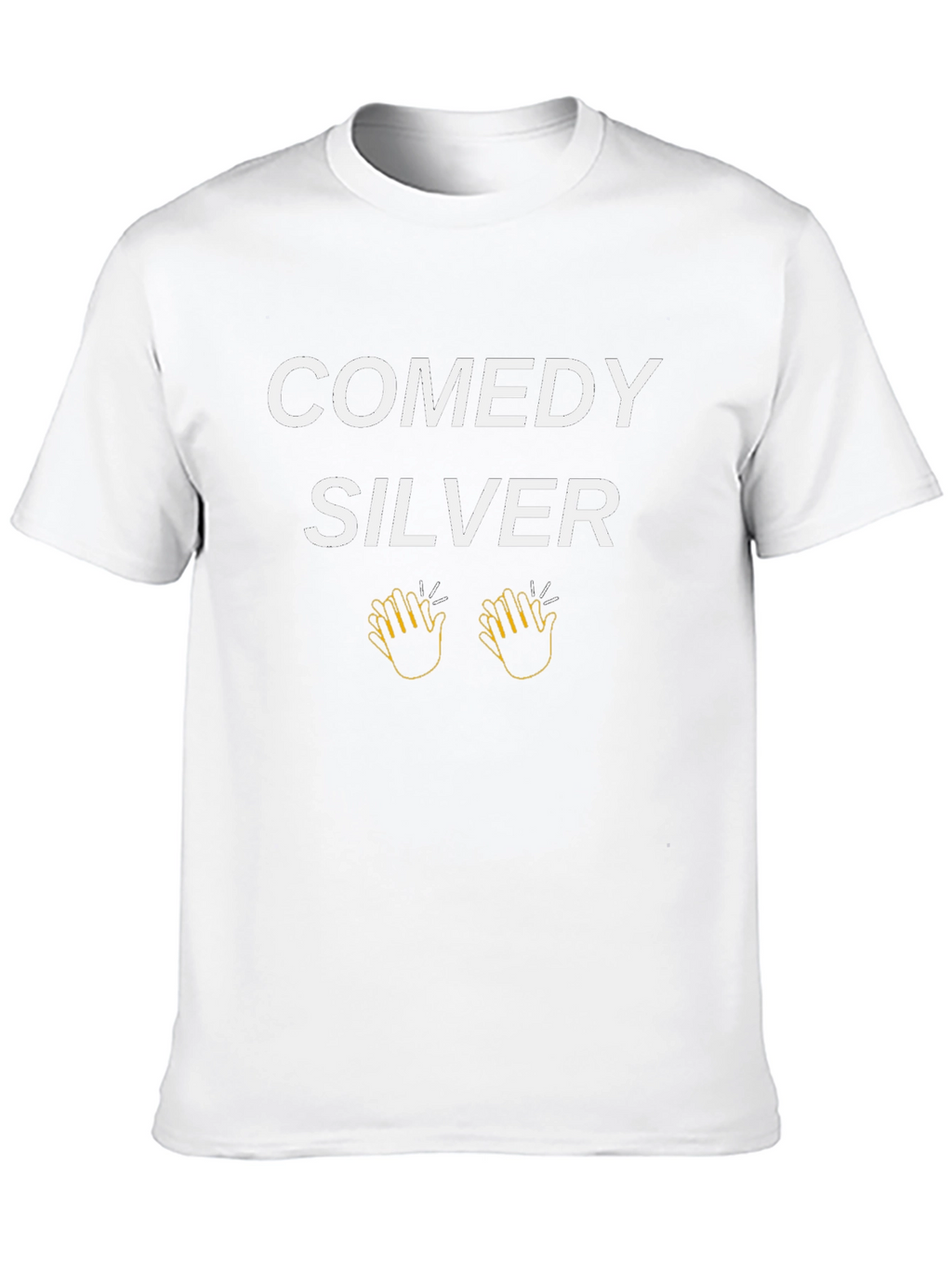 Comedy Silver Graphic Tee