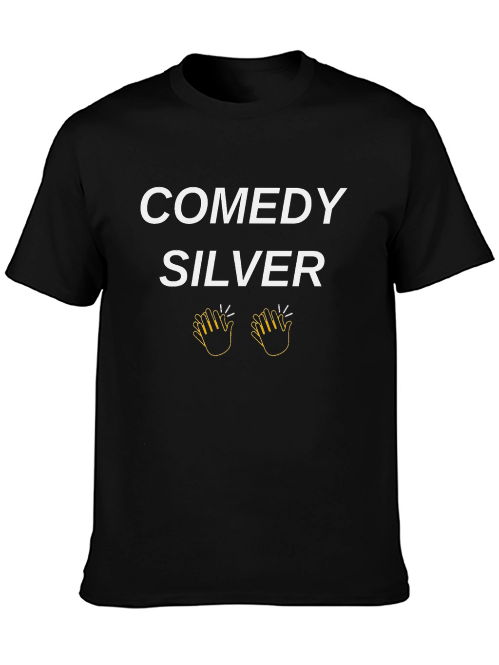Comedy Silver Graphic Tee
