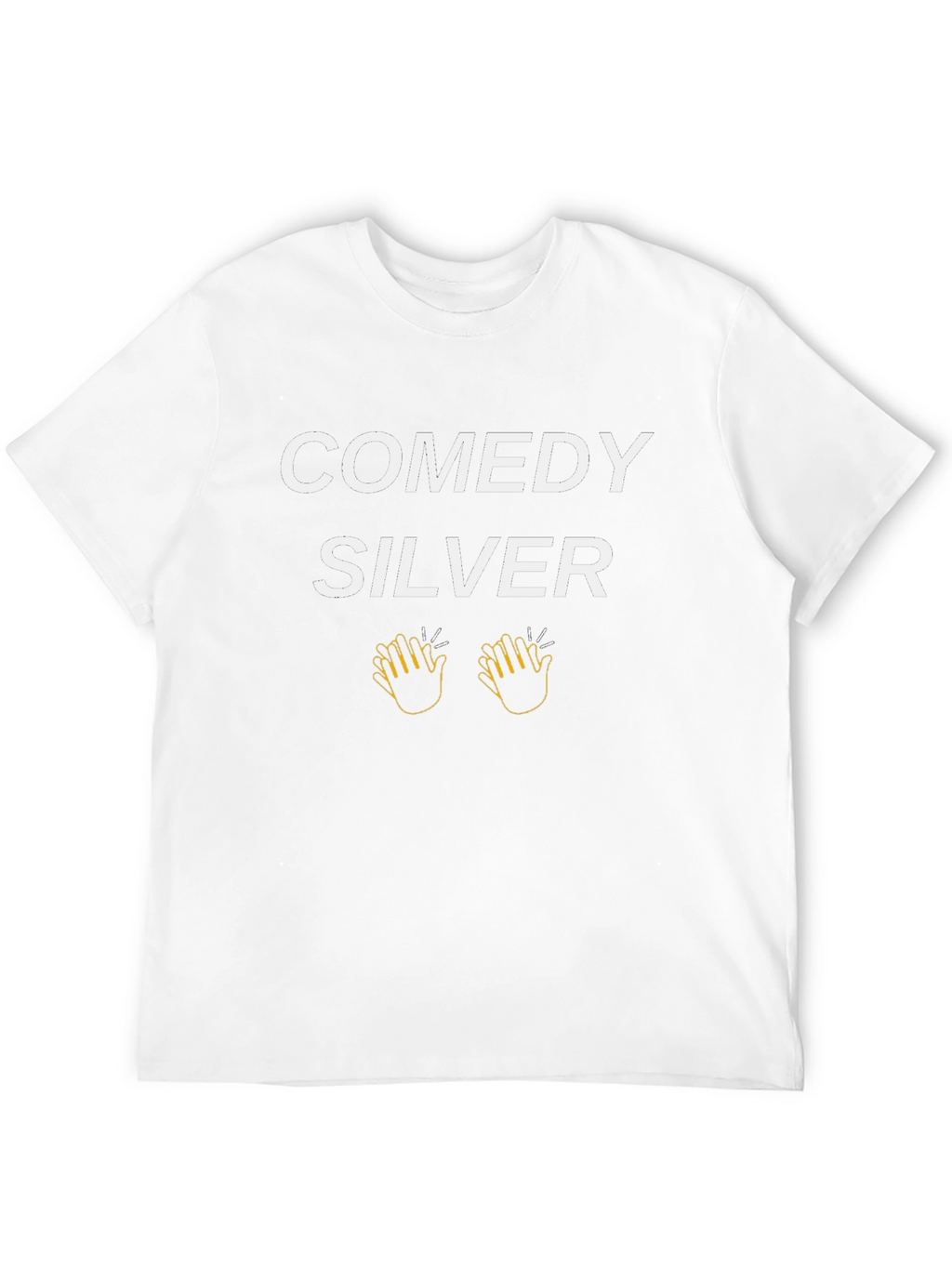 Comedy Silver Graphic Tee