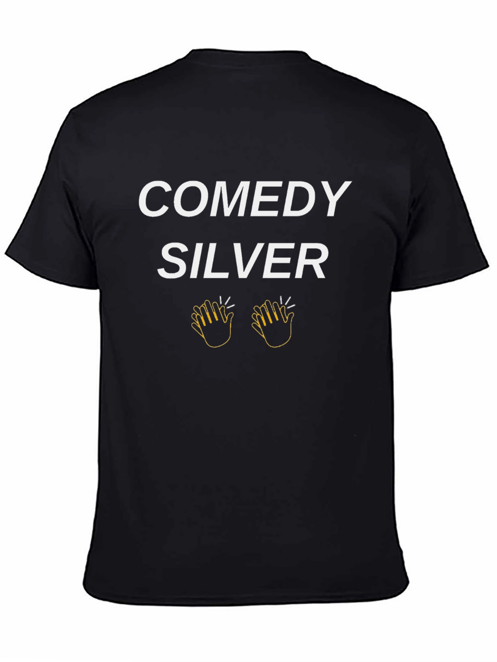 Comedy Silver Graphic Tee
