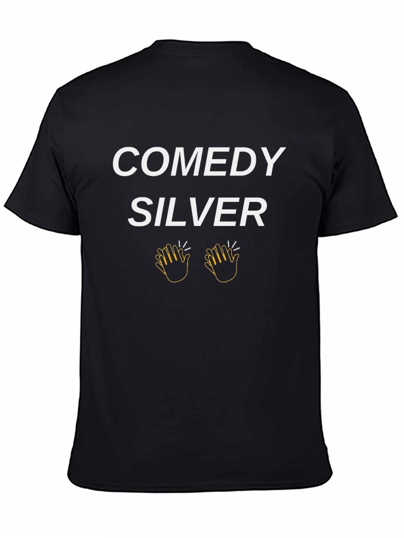 Comedy Silver Graphic Tee