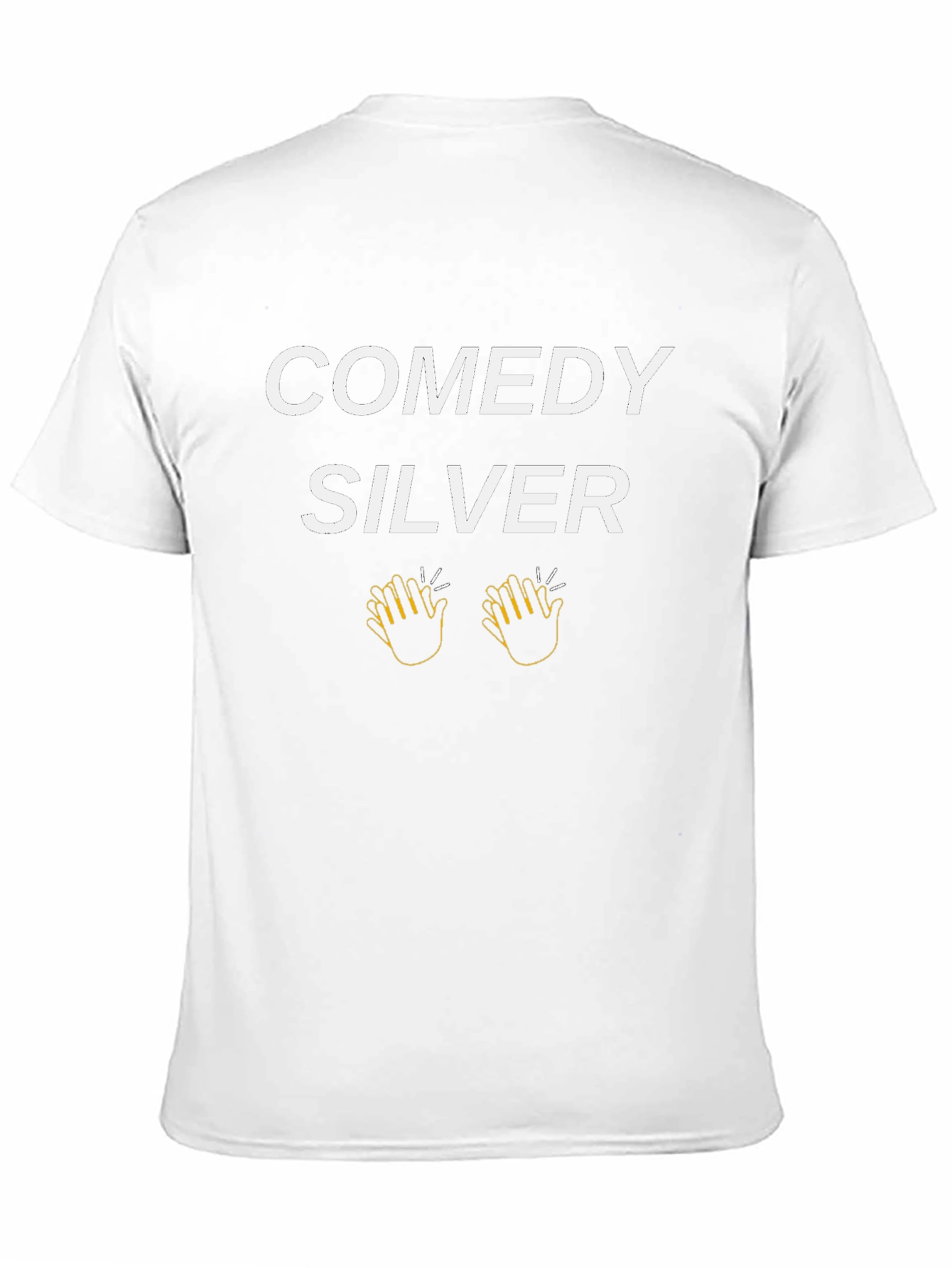 Comedy Silver Graphic Tee
