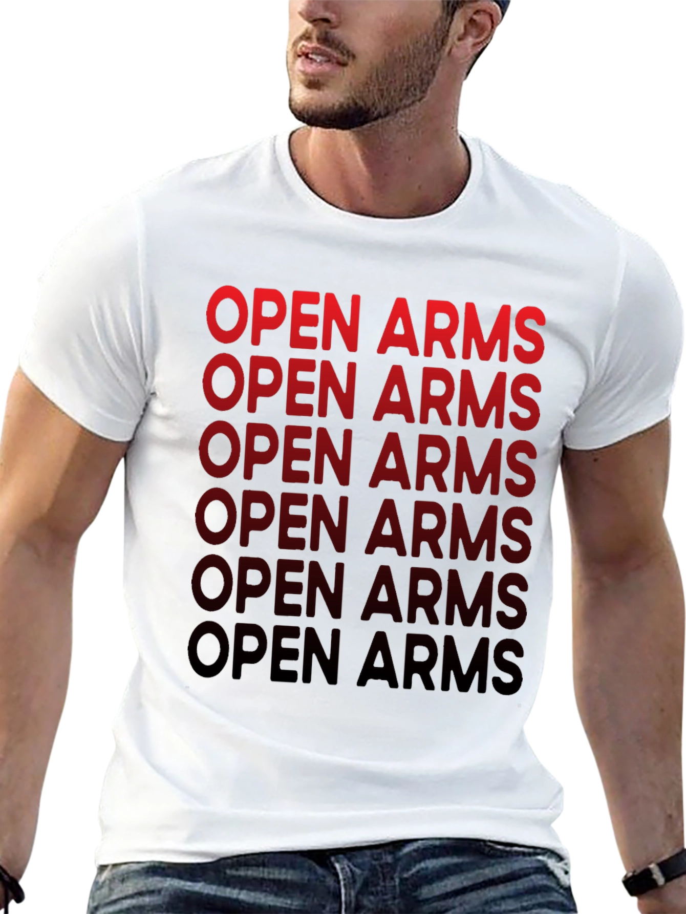 Open Arms Graphic T-Shirt