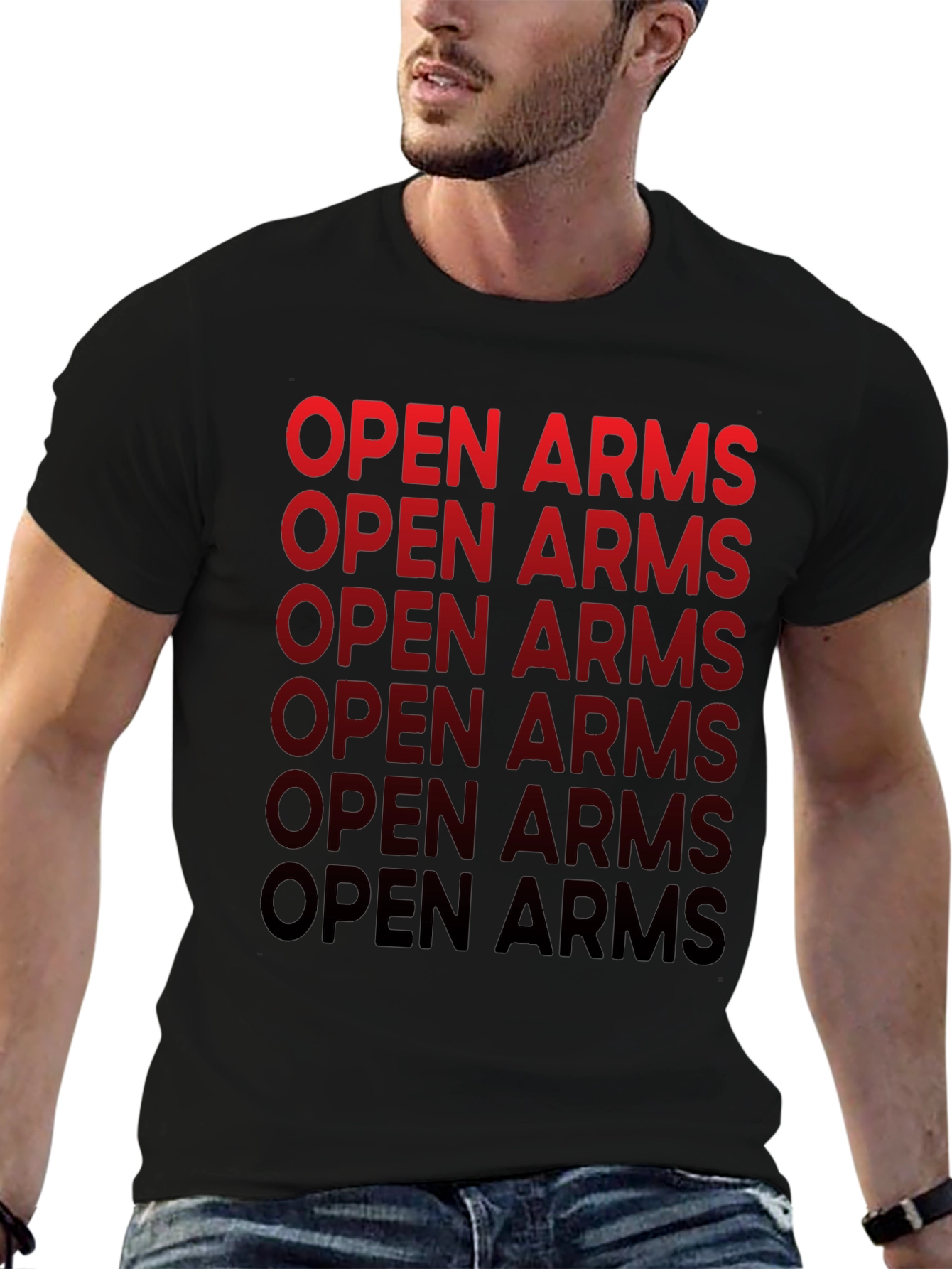 Open Arms Graphic T-Shirt